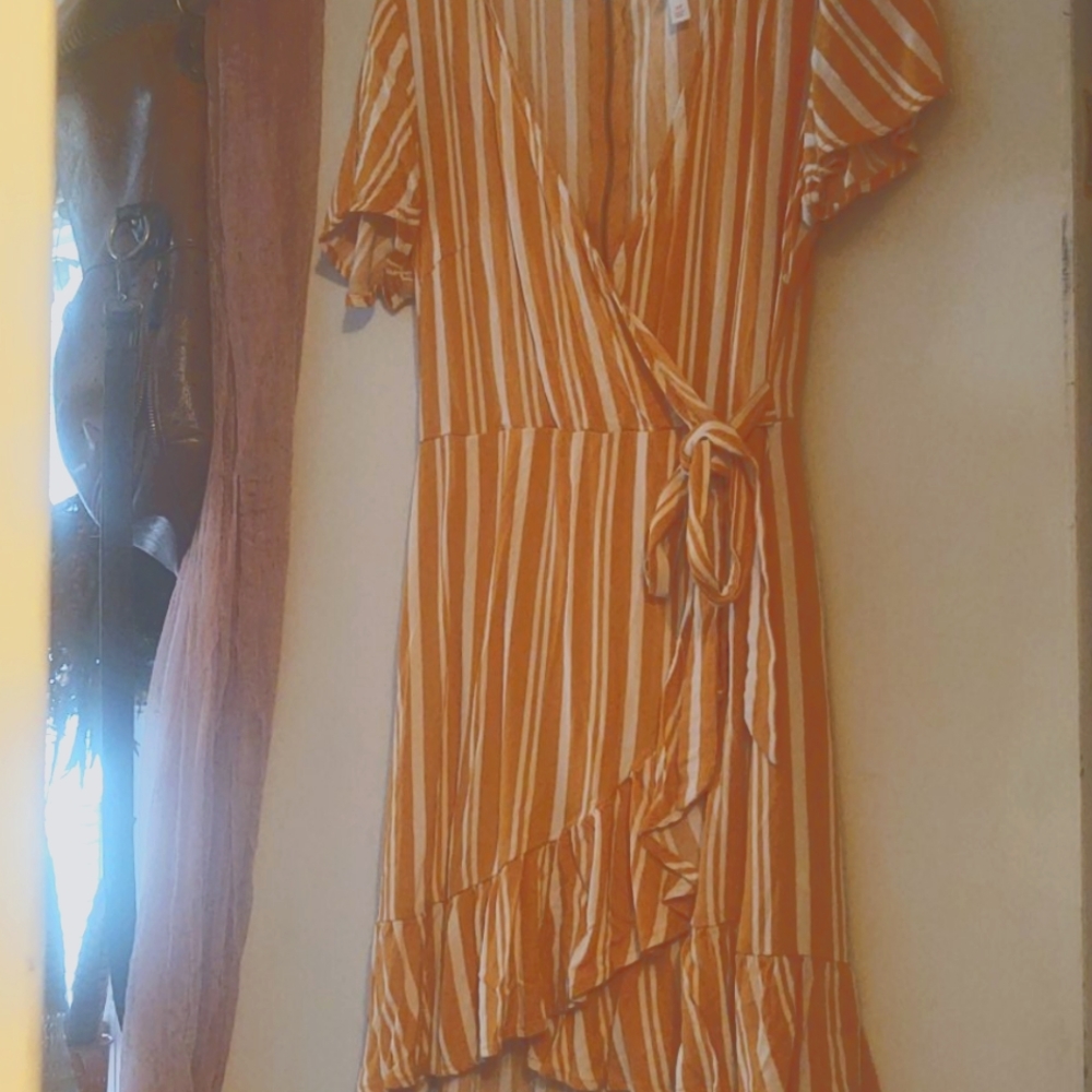 Yellow sun dress